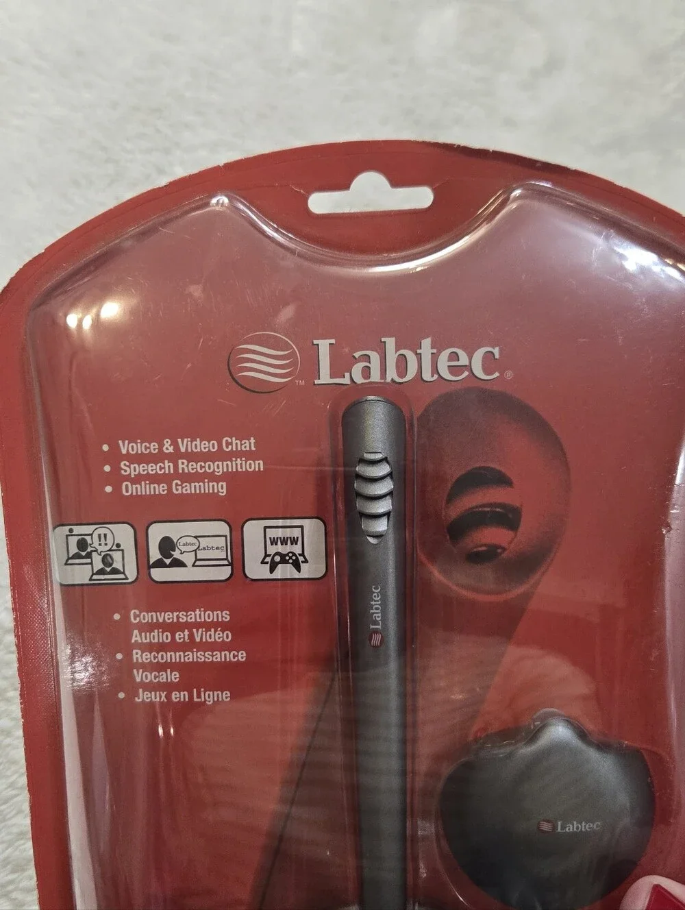 Labtec Desk Mic PC Desktop Microphone - Brand New and Factory Sealed